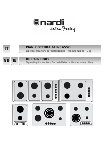 Manuale Nardi FLG643AVX Piano cottura