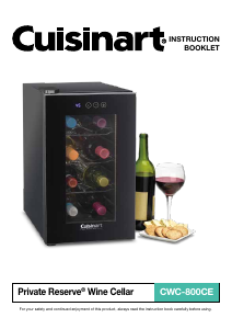 Manual Cuisinart CWC-800CE Wine Cabinet