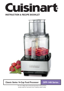 Bruksanvisning Cuisinart DFP-14BCNY Matberedare