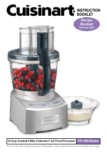 Handleiding Cuisinart FP-12DCN Keukenmachine