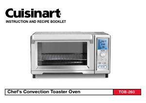 Manual Cuisinart TOB-260N1 Oven