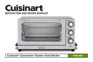 Bruksanvisning Cuisinart TOB-60N1 Ugn