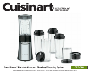 Handleiding Cuisinart CPB-300 Blender