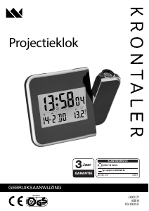 Handleiding Krontaler 0727 Wekker
