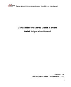 Handleiding Dahua IPC-PDBW5831-B360 IP camera