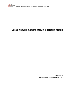 Handleiding Dahua IPC-PFW8601-A180 IP camera