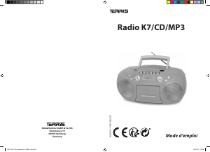 Mode d’emploi TERRIS RCA 593 Stéréo