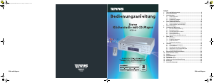 Bedienungsanleitung TERRIS KCD 243 Radio