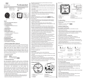 Bedienungsanleitung Sempre 52004 Wecker