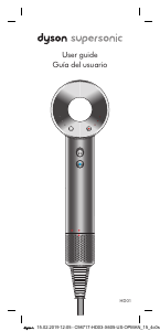 Handleiding Dyson HD01 Supersonic Haardroger