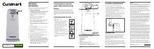 Manual Cuisinart CCO-55 Can Opener