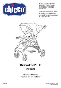 Handleiding Chicco BravoFor2 LE Kinderwagen