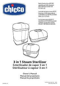 Bruksanvisning Chicco 3-in-1 Sterilisator