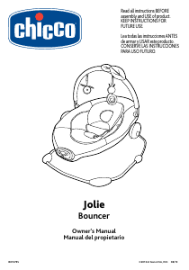 Manual Chicco Jolie Bouncer