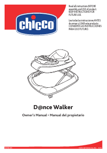 Manual Chicco D@nce Walker Baby Walker