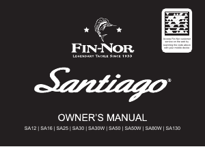 Handleiding Fin-Nor SA30W Santiago Vismolen