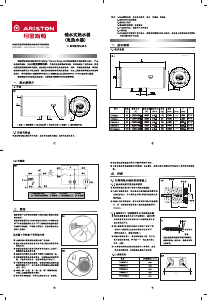 说明书 阿里斯顿 TS60M2.5 热水器