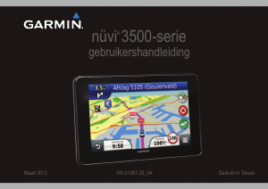 Handleiding Garmin nuvi 3590LMT Navigatiesysteem
