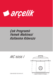Kullanım kılavuzu Arçelik MC 6056 I Çok fonksiyonlu pişirici