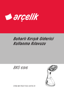 Kullanım kılavuzu Arçelik BKG 6916 Konfeksiyon vapur