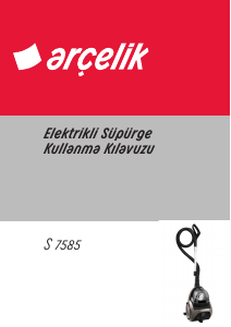 Kullanım kılavuzu Arçelik S 7585 Elektrikli süpürge