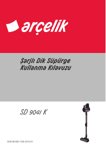 Kullanım kılavuzu Arçelik SD 9041 K Elektrikli süpürge