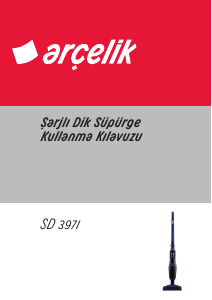 Kullanım kılavuzu Arçelik SD 3971 Elektrikli süpürge