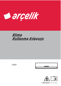 Kullanım kılavuzu Arçelik 12660 Klima