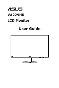 Handleiding Asus VA229HR LCD monitor