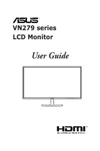 Handleiding Asus VN279Q LCD monitor