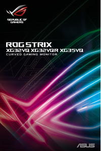 Manual Asus ROG Strix XG32VQ Monitor LCD