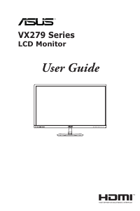 Handleiding Asus VX279N-W LCD monitor