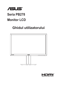 Manual Asus PB278QV Monitor LCD