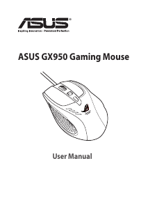 Руководство Asus GX950 Мышь
