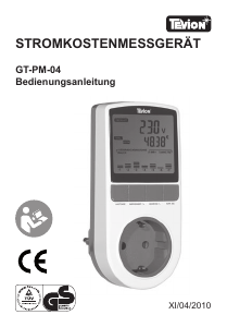 Bedienungsanleitung Tevion GT-PM-04 Stromzähler