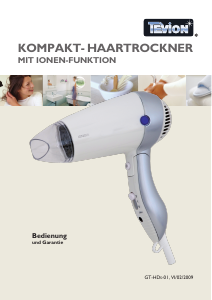 Bedienungsanleitung Tevion GT-HDT-01 Haartrockner