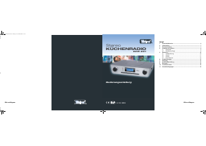 Bedienungsanleitung Tevion KCR 201 Radio