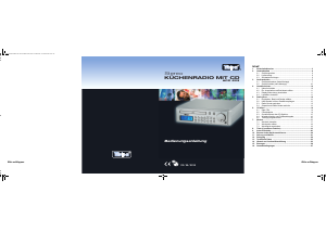 Bedienungsanleitung Tevion KCD 203 Radio