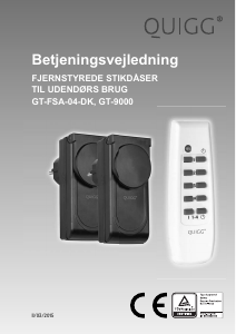 Brugsanvisning Quigg GT-FSA-04-DK Smart stikkontakt