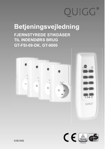 Brugsanvisning Quigg GT-FSI-09-DK Smart stikkontakt