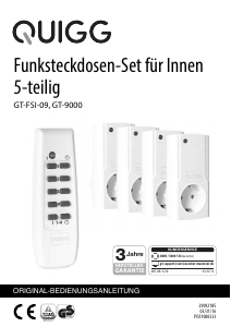 Bedienungsanleitung Quigg GT-FSI-09 Intelligente Steckdose