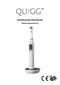 Bedienungsanleitung Quigg GT-TBo-01 Elektrozahnbürste