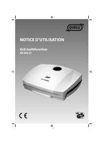 Mode d’emploi Quigg GT-DG-01 Grill
