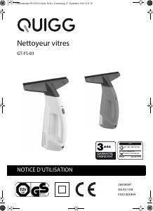 Mode d’emploi Quigg GT-FS-03 Nettoyeur de vitres