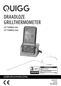 Handleiding Quigg GT-TMBBQ-04s Voedselthermometer