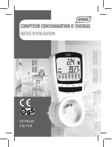 Mode d’emploi Quigg GT-PM-05 Compteur d'énergie