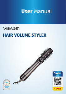 Bruksanvisning Visage GT-HABri-02 Locktång