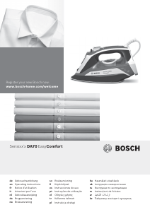 Посібник Bosch TDA70EASYP Sensixxx EasyComfort Праска