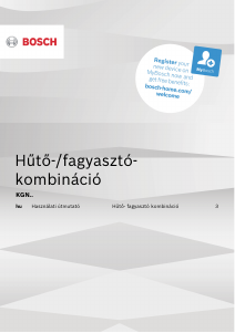 Használati útmutató Bosch KGN49AIEP Hűtő és fagyasztó