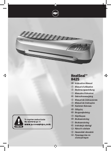 Manuál GBC HeatSeal H425 Laminovačka